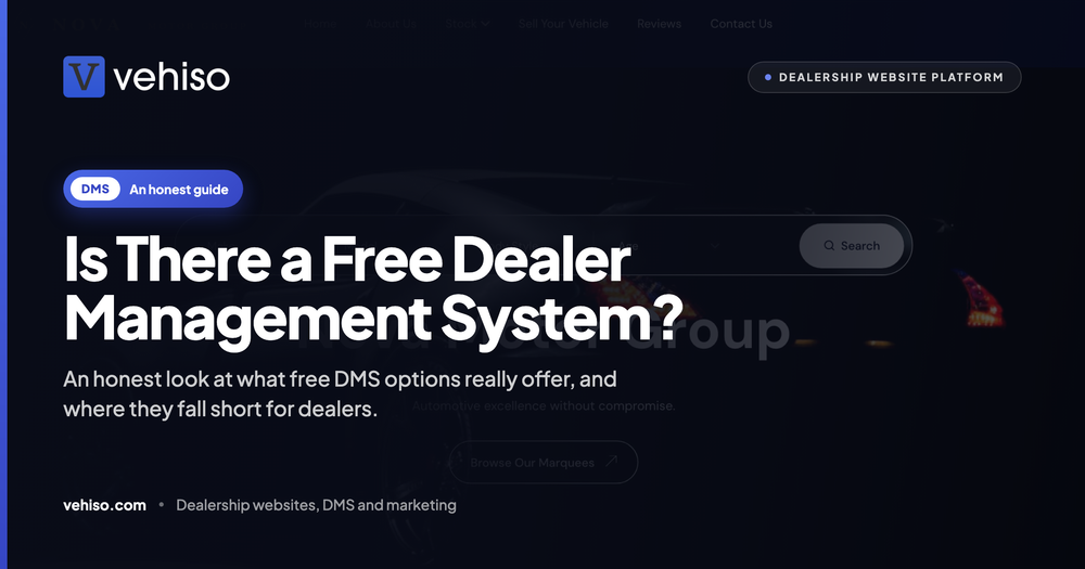 Is There a Free Dealer Management System? An Honest Guide