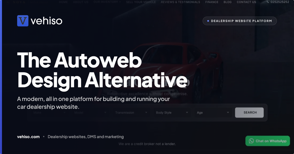 Best Autoweb Design Alternative for UK Car Dealers (2026)