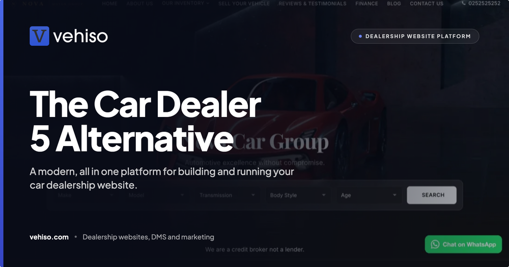 Best Car Dealer 5 Alternative for UK Car Dealers (2026)