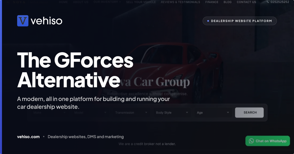 Best GForces Alternative for UK Car Dealers (2026)