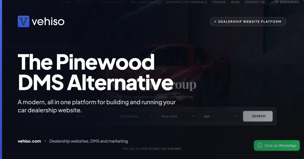 Best Pinewood DMS Alternative for UK Car Dealers (2026)