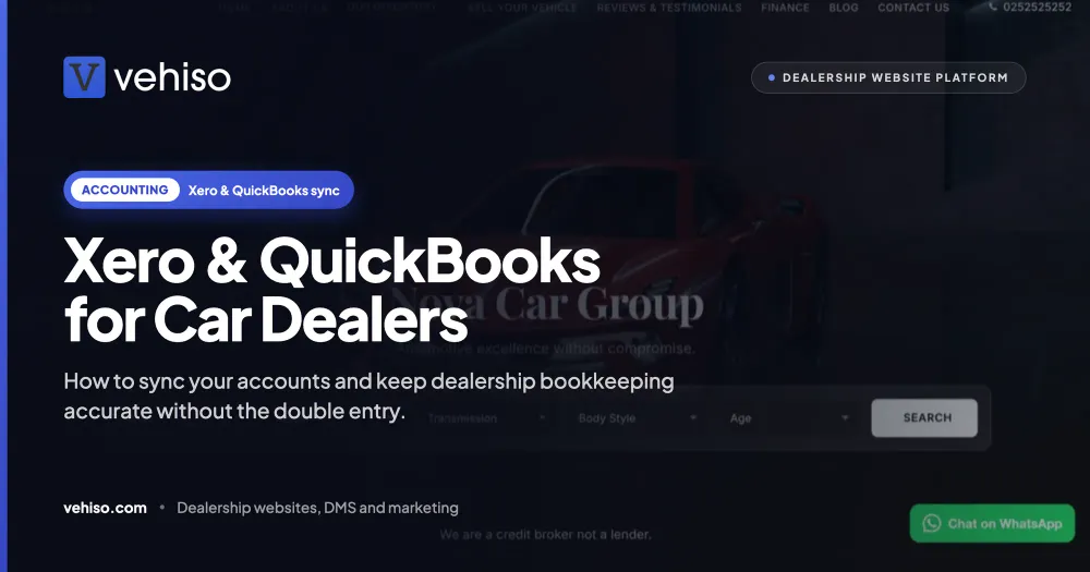 Xero & QuickBooks for Car Dealers: Syncing Your Accounts