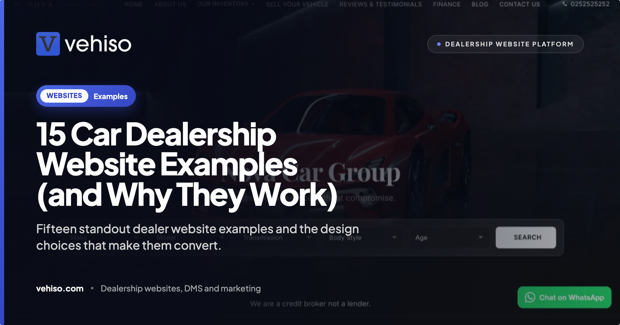 15 Car Dealership Website Examples (and Why They Work)