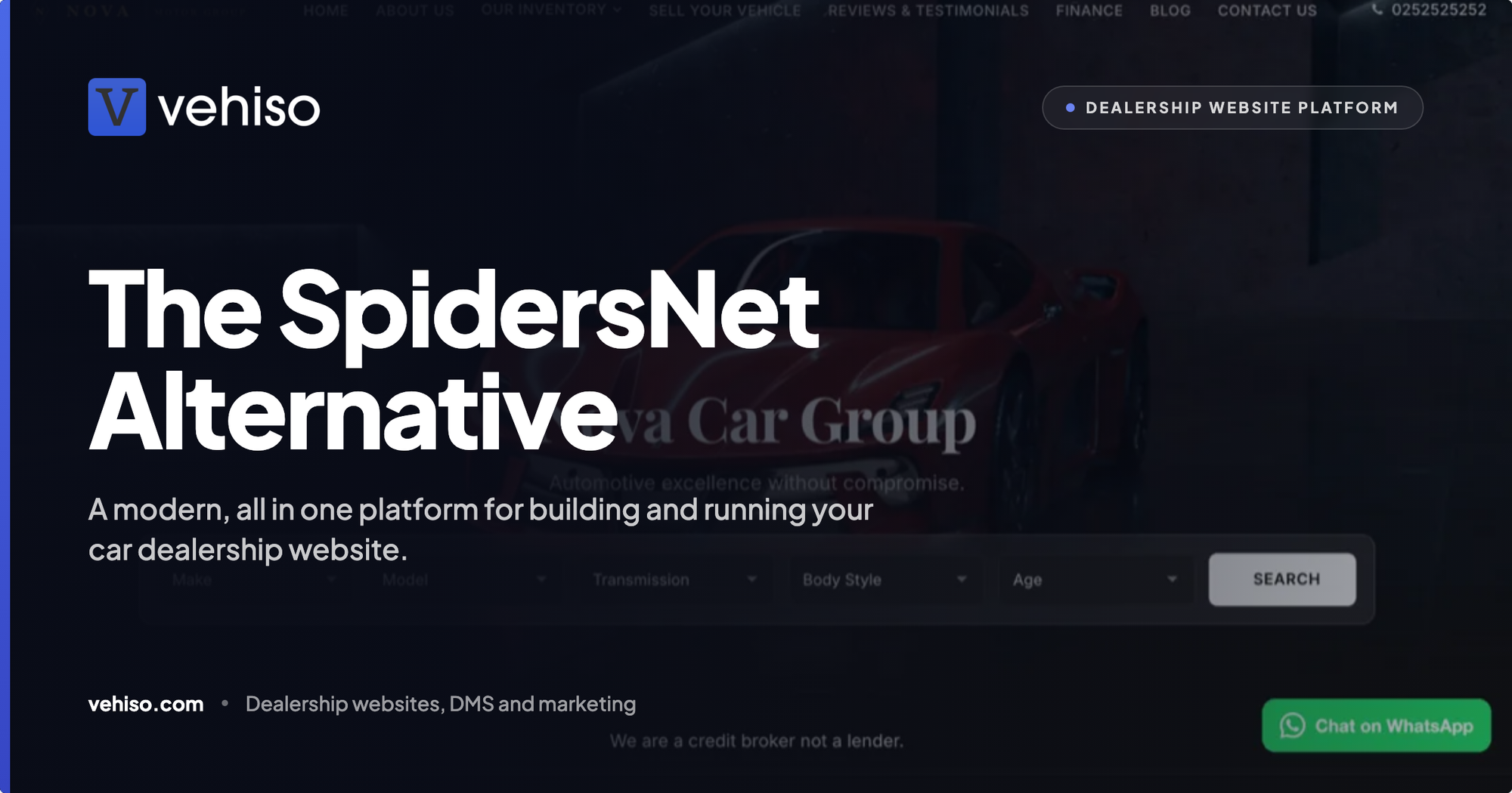 Best SpidersNet Alternative for UK Car Dealers (2026)