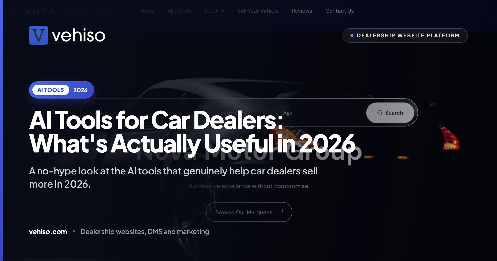 AI Tools for Car Dealers: What's Actually Useful in 2026