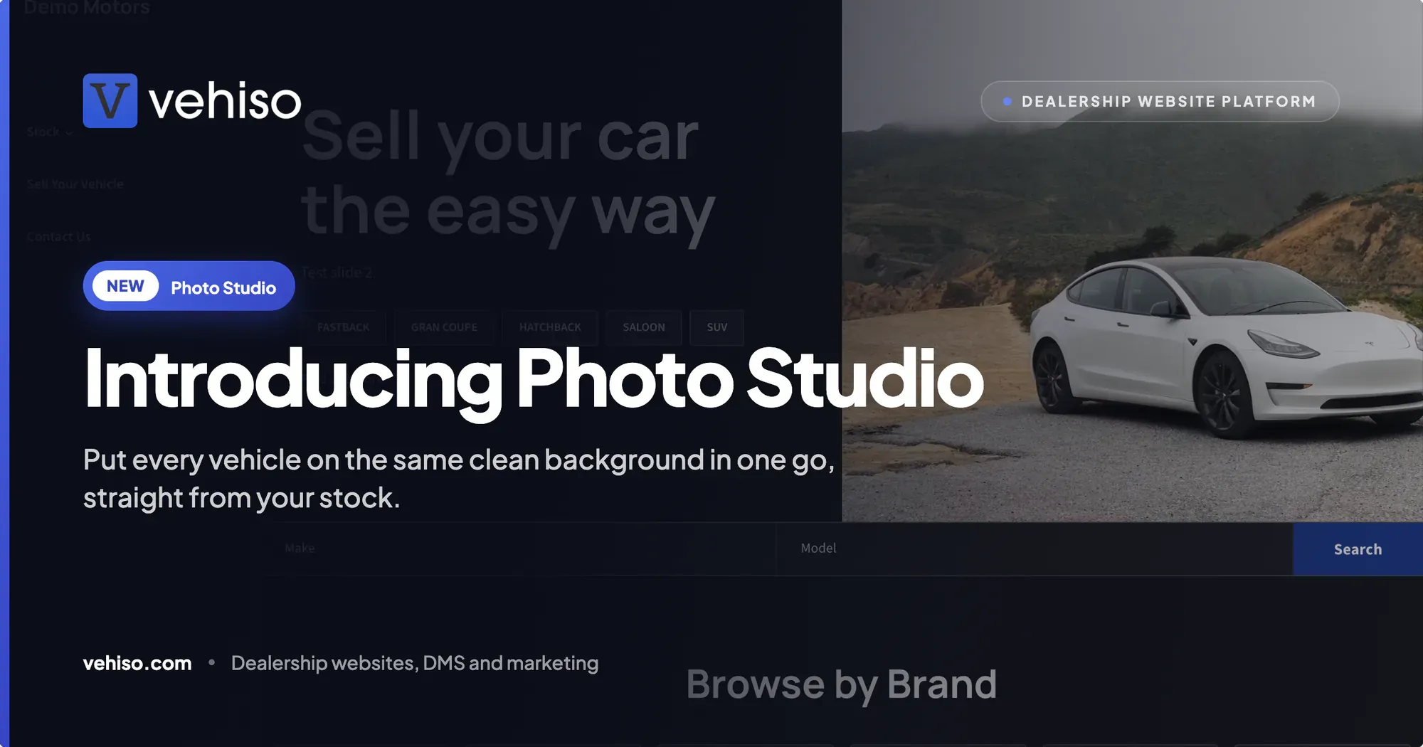 Introducing Photo Studio: Every Vehicle on the Same Background, In One Go