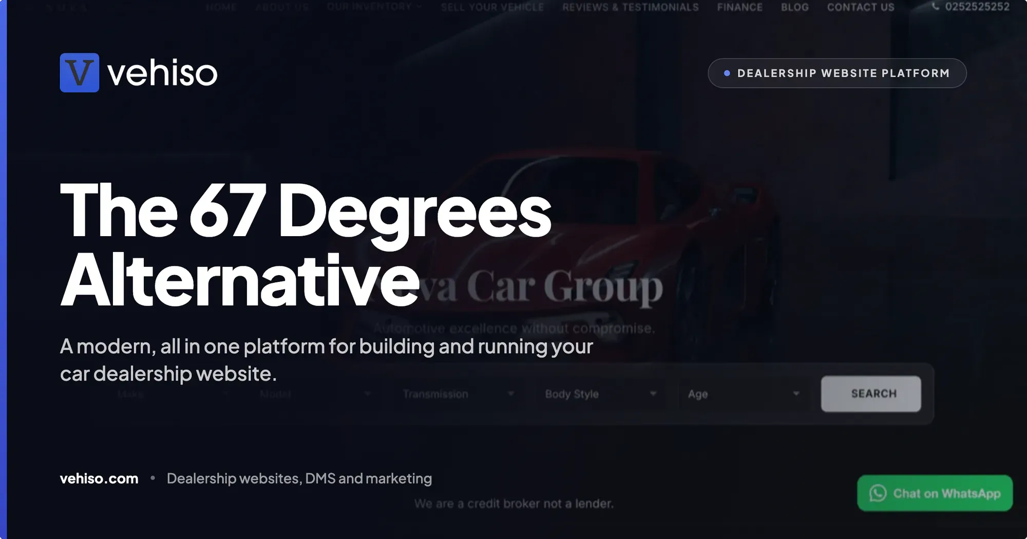 Best 67 Degrees Alternative for UK Car Dealers (2026)