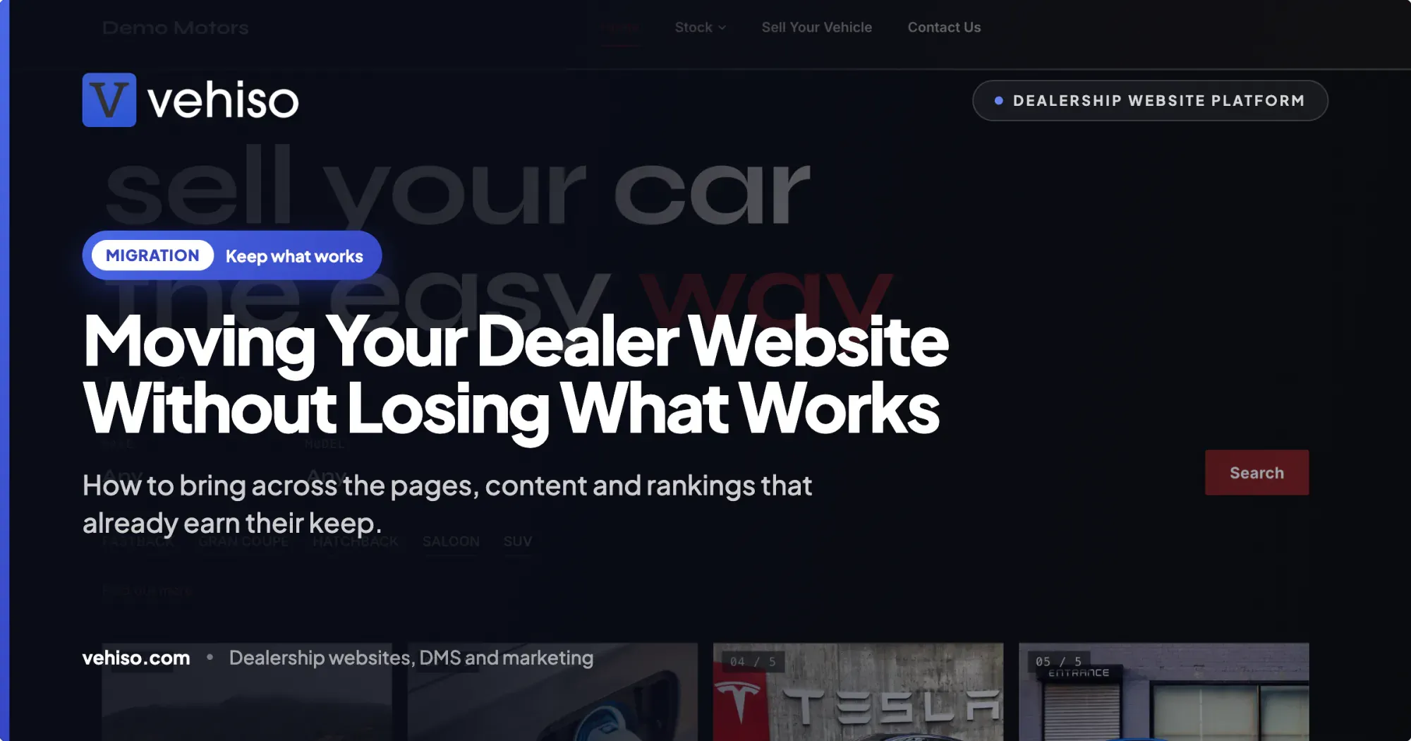 Moving Your Dealer Website Without Losing What Works