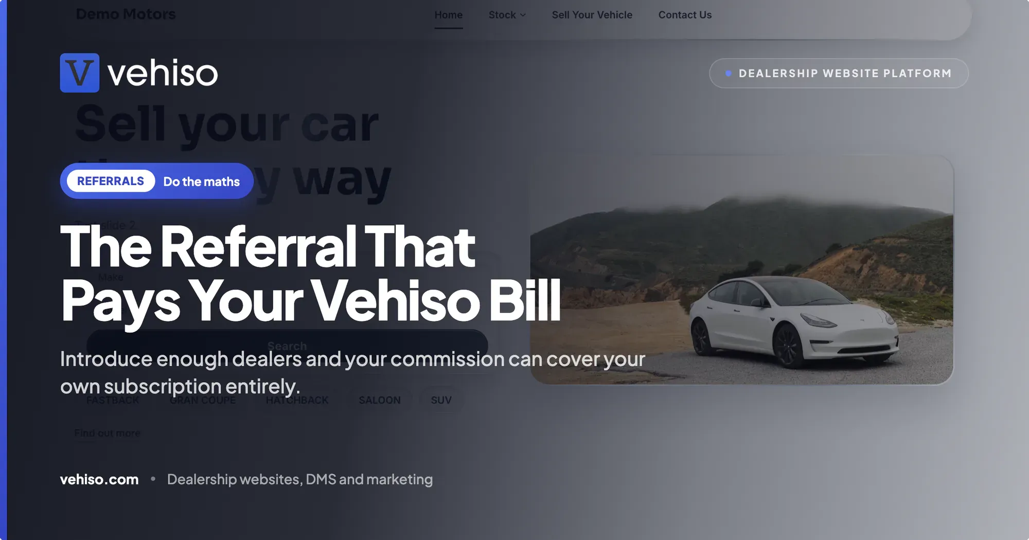 The Referral That Pays Your Vehiso Bill
