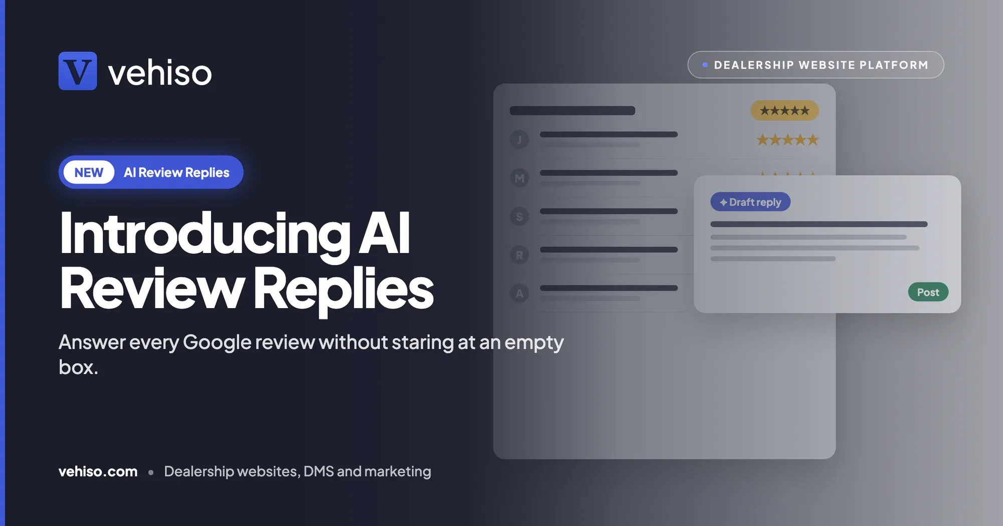 Introducing AI Review Replies: Answer Every Google Review Without Staring at an Empty Box