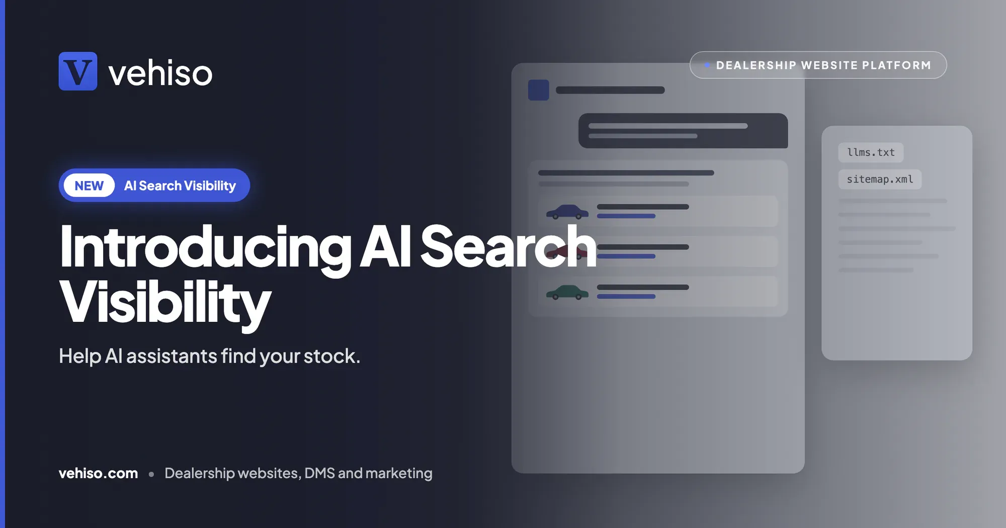 Introducing AI Search Visibility: Help AI Assistants Find Your Stock