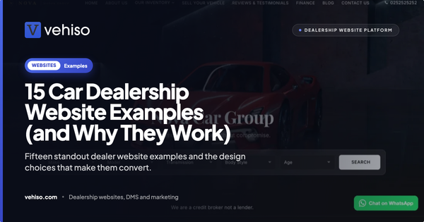 15 Car Dealership Website Examples (and Why They Work)